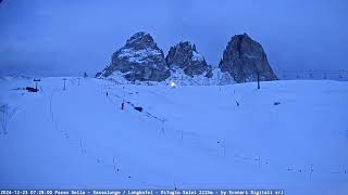 LIVE Sassolungo  Langkofel  Passo Sella Dolomites [upl. by Shepherd]