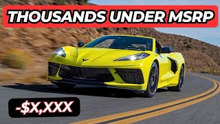 2024 C8 Corvettes already BELOW Sticker Z06s coming WAY DOWN [upl. by Yvad]