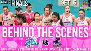 Creamline vs Choco Mucho Set 5 FINALS GAME 2 May 12 2024 PVLAFC [upl. by Treb]