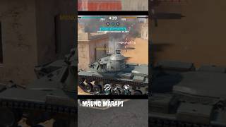 The light tank was immediately destroyed by one shot battletanks mwttankbattles mainbattletank [upl. by Atsillac]