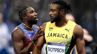 ‘Kishane Was Robbed’ Furious Jamaican Fans Respond to Noah Lyles’ Victory Over Kishane Thompson [upl. by Oecam]