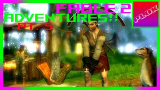 Woodcutting MASTER  Fable 2 Adventures Ep 5 [upl. by Orodoet]