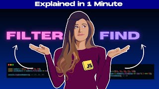 Javascript filter vs find [upl. by Nosiddam]