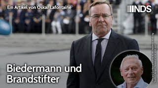 Biedermann und Brandstifter  Oskar Lafontaine  NDSPodcast [upl. by Slaughter]