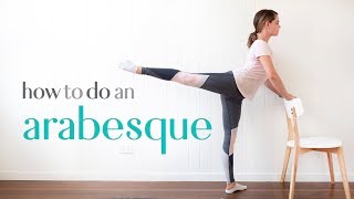 how to do an arabesque  balletnow [upl. by Aseel516]