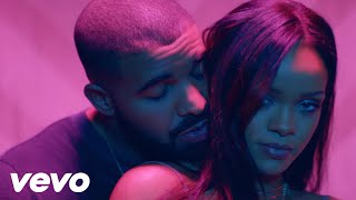 Rihanna  Work Explicit ft Drake Lyric Video [upl. by Zurheide]