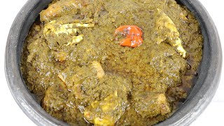 COMMENT FAIRE LA SAUCE BAWIN SAUCE GRAINE ET FEUILLES DE MANIOC RECETTE AFRICAINE Shalou Cuisine [upl. by Firahs]