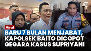 IMBAS KASUS SUPRIYANI Iptu Muh Idris Dicopot dari Jabatan Kapolsek Baito Baru 7 Bulan Menjabat [upl. by Ilysa]