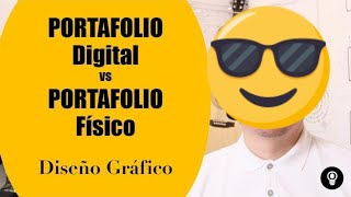 Portafolio de diseño gráfico físico vs portafolio de diseño gráfico digital [upl. by Aihsekel]