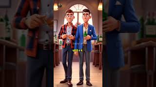 पापा शराबी कौन होते हैं 🫵😂 shorts funny youtubeshorts vairal aistory  socialai90 [upl. by Naegem]