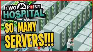 AMAZING Server Research Room  Two Point Hospital Gameplay 17 Full Release [upl. by Barn]