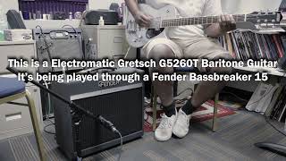 Demo Tuesday Electromatic Gretsch G5260T Baritone Guitar [upl. by Notna]