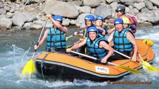 Rafting sur lUbaye [upl. by Neyuh]