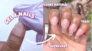 HOW TO DO GEL X AT HOME LIKE A PRO NAIL PREP INCLUDED QUICK amp SIMPLE  NAIL RESERVE GEL POLISH [upl. by Gagne423]