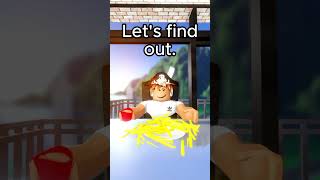 are these the worlds most crispy fries roblox robloxmemes animation memes mostcrispyfries [upl. by Cindie]