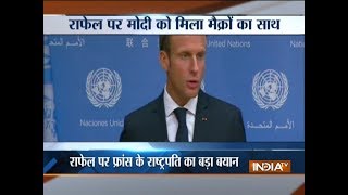 PM Modi is right Rafale was a govttogovt deal says French President Emmanuel Macron [upl. by Tomkiel346]