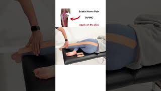 Kinesio Taping Sciatica [upl. by Martres]