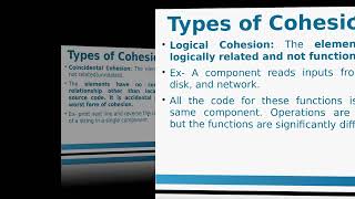 Cohesion in software engineeringTamil [upl. by Gittle]