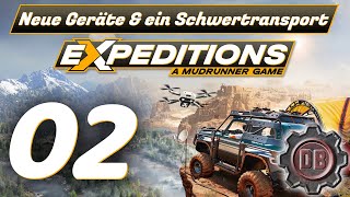 Metalldetektoren Bodenanker amp ein Schwertransport  02 LP Expeditions  A Mudrunner Game [upl. by Watkin]