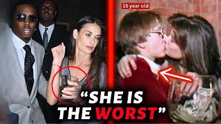 New Video Evidence Confirms Demi Moore As Main A3user After Diddy [upl. by Aronek]