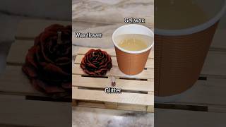 How to make Gel wax candle DIY of gel wax candle trendingshorts youtubeshorts candles diy [upl. by Adnawuj]