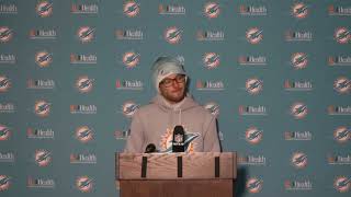 POSTGAME INTERVIEW Mike McDaniels Miami Dolphins loss to Bills in Wild Card [upl. by Hestia385]