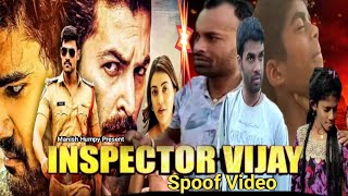 Inspector Vijay Movie Spoof💫 South Indian Hindi Dubbed Movie Manish Humpy Spoof Video [upl. by Lilith208]