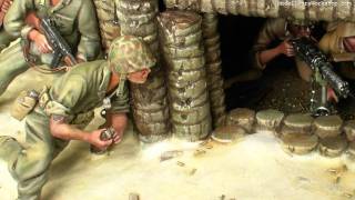 Diorama of the Day Battle of Tarawa by Paul Keefe [upl. by Lewan815]