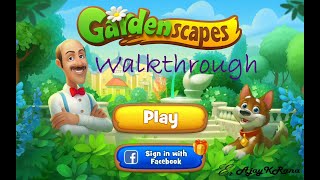 How to play gardenscapes  gardenscapes walkthrough  Restoring First Garden  story gameplay part 1 [upl. by Immot770]