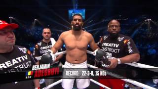 GLORY 26 Amsterdam  Rico Verhoeven vs Benjamin Adegbuyi Heavyweight Title Fight [upl. by Natika]