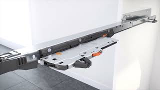 Blum TIPON BLUMOTION for LEGRABOX and MOVENTO with BLUMOTION S runner [upl. by Marmaduke]