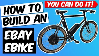 EBike Conversion Kit from Ebay  Build your own Electric Bike 48V 1000W [upl. by Aliab]