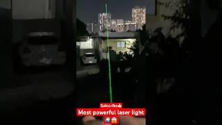 Most powerful laser light green laser pointer laserlight powerful music youtubesubscription [upl. by Durham]