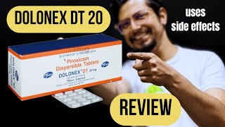 Dolonex dt 20 mg tablet uses in hindi  piroxicam dispersible tablets  uses side effects [upl. by Ecnatsnok553]