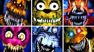 All FNAF Characters Sings Survive The Night [upl. by Leyameg]