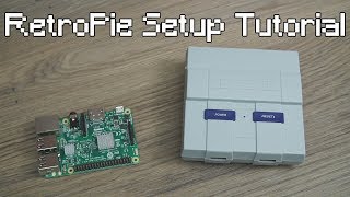 RetroPie Setup Tutorial with SNES Case [upl. by Assille]