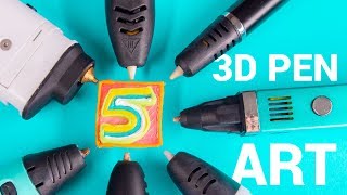 3D Pen Pixels 5 [upl. by Eelinej]