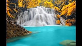 Erawan Waterfall Kanchanaburi Thailand [upl. by Nadeen]