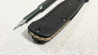 Benchmade Bailout Rockscale Design Backspacer Swap [upl. by Terence]