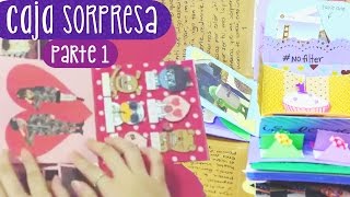 REGALA UNA CAJA SORPRESA  Tutorial Parte 1 Exploding Box ✎ Craftingeek [upl. by Bez]