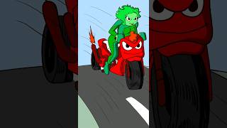 Inside Out Disgust Envy Motorcycle [upl. by Nivan674]