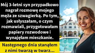 Mój 3letni syn przypadkowo nagrał rozmowę mojego męża ze szwagierką Po tym jak usłyszałam [upl. by Lucina]