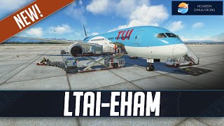 MSFS LIVE  Real World TUI OPS  NEW Horizonsim 7879  Antalya to Amsterdam [upl. by Leela]