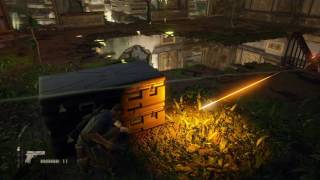 Uncharted 4 Averys Mansion Gunfight Crushing [upl. by Lotz]