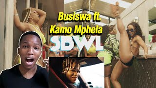 Busiswa  SBWL feat Kamo Mphela Official Music Video REACTION [upl. by Labannah]