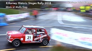 Minis at Molls Gap on Killarney Historic Rally 2018 [upl. by Vary]