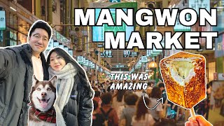 Mangwon Market KOREAN STREET FOOD 2024 Better than Gwangjang [upl. by Blair]