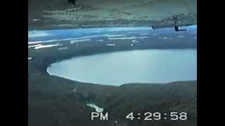 PINGUALUIT IMPACT CRATER AERIAL OVERFLIGHT EXPLORATION 2001 [upl. by Lashoh20]