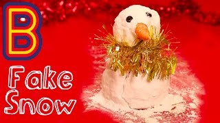 How to Make Fake Snow  Beano Makes [upl. by Ellerehc852]