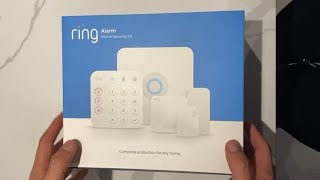 Unboxing Ring Alarm Security System [upl. by Egidio]